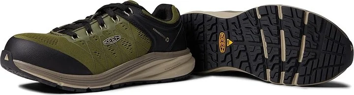 KEEN Utility Vista Energy (Comp Toe) Women's Shoes Capulet Olive/Black : 9 B - Medium, Textile/Synthetic