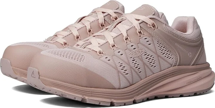 KEEN Utility Vista Energy (Comp Toe) Women's Shoes Fawn/Peach Whip : 9 B - Medium, Textile/Synthetic
