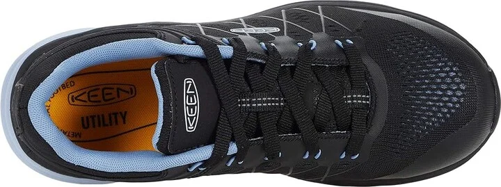 KEEN Utility Vista Energy (Comp Toe) Women's Shoes Hydrangea/Black : 9.5 D - Wide, Textile/Synthetic - Image 2