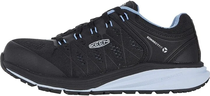 KEEN Utility Vista Energy (Comp Toe) Women's Shoes Hydrangea/Black : 9.5 D - Wide, Textile/Synthetic - Image 6