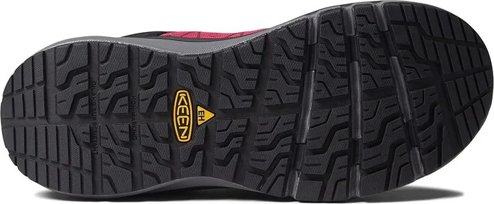 KEEN Utility Vista Energy (Comp Toe) Women's Shoes Jam/Black : 8 B - Medium, Textile/Synthetic - Image 3