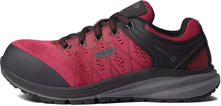 KEEN Utility Vista Energy (Comp Toe) Women's Shoes Jam/Black : 8 B - Medium, Textile/Synthetic - Image 6