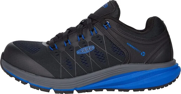 KEEN Utility Vista Energy (Comp Toe) Women's Shoes Nautical Blue/Black : 8 B - Medium, Textile/Synthetic - Image 6