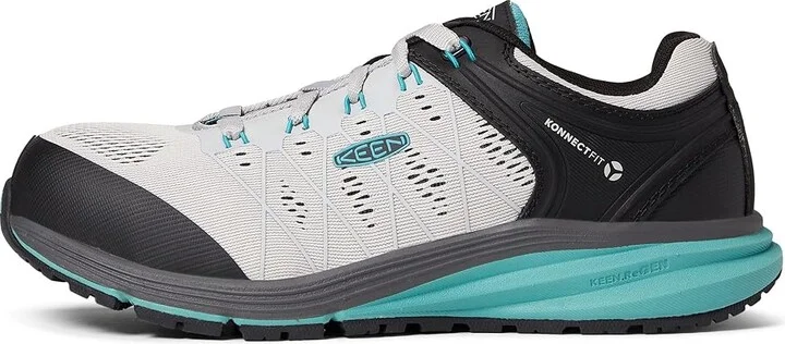 KEEN Utility Vista Energy (Comp Toe) Women's Shoes Vapor/Porcelain : 9 B - Medium, Textile/Synthetic - Image 6