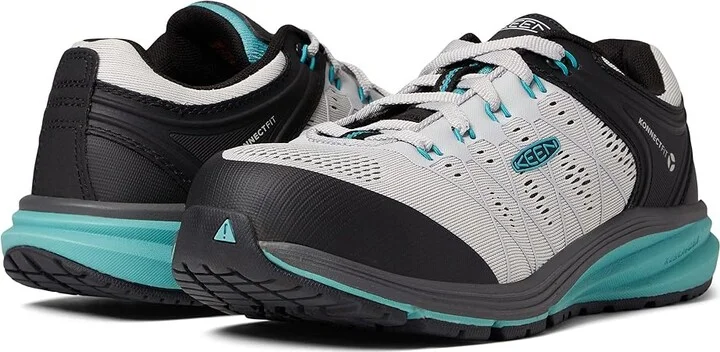 KEEN Utility Vista Energy (Comp Toe) Women's Shoes Vapor/Porcelain : 9 B - Medium, Textile/Synthetic