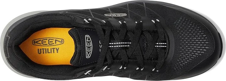 KEEN Utility Vista Energy ESD (Comp Toe) Men's Shoes Vapor/Black : 9.5 EE - Wide, Textile - Image 2