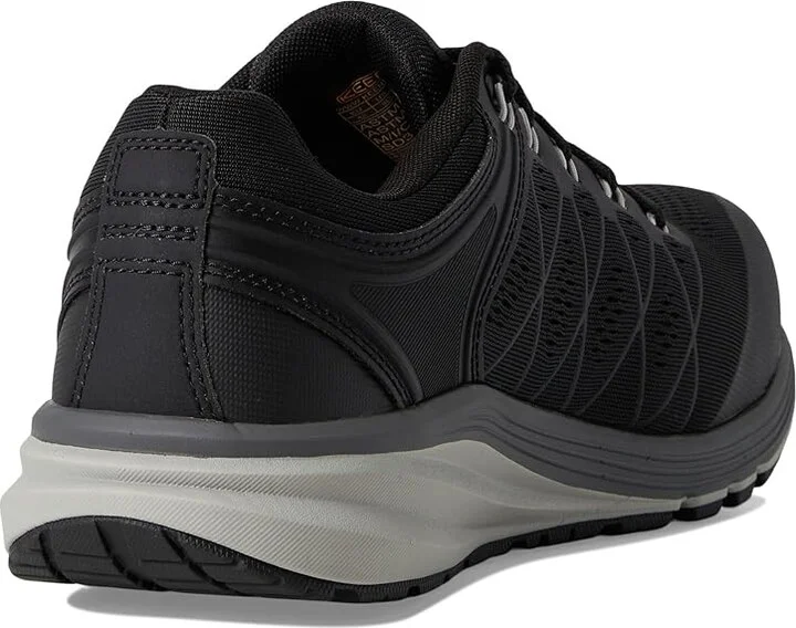 KEEN Utility Vista Energy ESD (Comp Toe) Men's Shoes Vapor/Black : 9.5 EE - Wide, Textile - Image 4