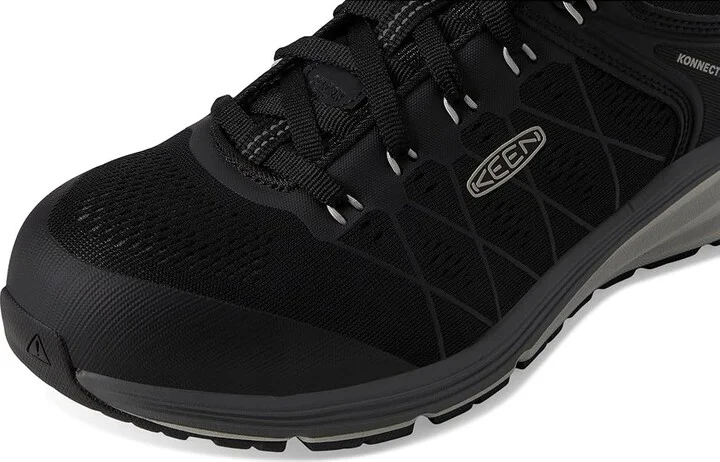 KEEN Utility Vista Energy ESD (Comp Toe) Men's Shoes Vapor/Black : 9.5 EE - Wide, Textile - Image 7