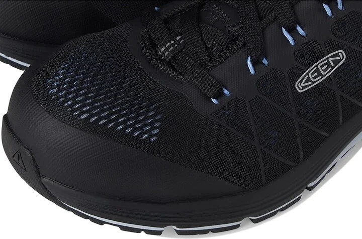 KEEN Utility Vista Energy ESD (Comp Toe) Women's Shoes Hydrangea/Black : 9.5 D - Wide, Textile/Synthetic - Image 7