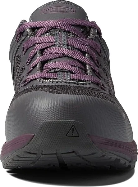 KEEN Utility Vista Energy ESD (Comp Toe) Women's Shoes Magnet/Prune Purple : 10 B - Medium, Textile/Synthetic - Image 5