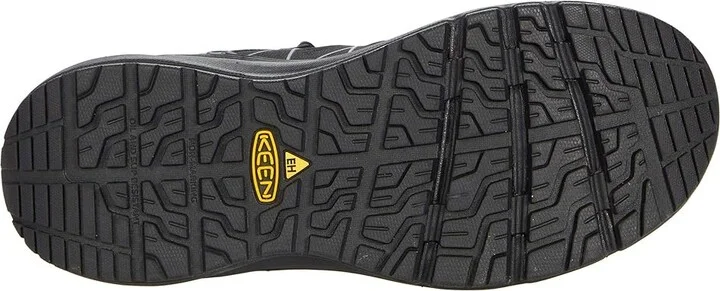KEEN Utility Vista Energy Mid (Comp Toe) Men's Shoes Black/Raven : 9.5 EE - Wide, Synthetic - Image 3