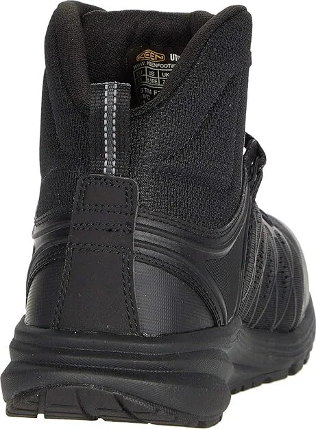 KEEN Utility Vista Energy Mid (Comp Toe) Men's Shoes Black/Raven : 9.5 EE - Wide, Synthetic - Image 4
