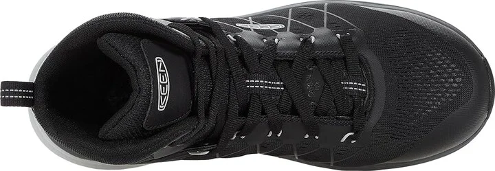 KEEN Utility Vista Energy Mid (Comp Toe) Men's Shoes Vapor/Black : 7.5 D - Medium, Synthetic - Image 2