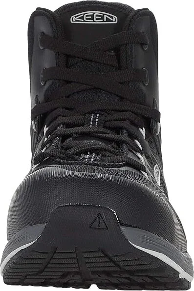 KEEN Utility Vista Energy Mid (Comp Toe) Men's Shoes Vapor/Black : 7.5 D - Medium, Synthetic - Image 5