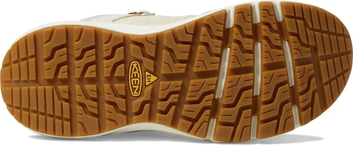 KEEN Utility Vista Energy Mid (Comp Toe) Women's Shoes Birch/Brown Sugar : 9 D - Wide, Synthetic - Image 3