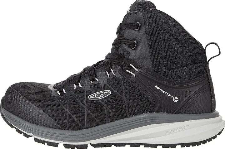KEEN Utility Vista Energy Mid (Comp Toe) Women's Shoes Vapor/Black : 9 B - Medium, Synthetic - Image 6