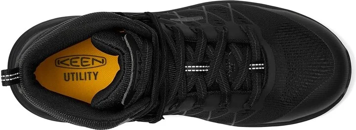 KEEN Utility Vista Energy Mid ESD (Comp Toe) Women's Work Boots Black/Black : 11 B - Medium - Image 2