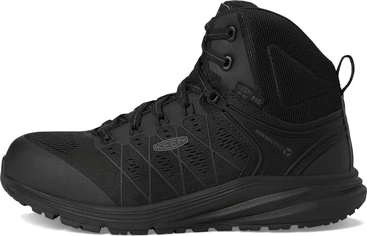 KEEN Utility Vista Energy Mid ESD (Comp Toe) Women's Work Boots Black/Black : 11 B - Medium - Image 6