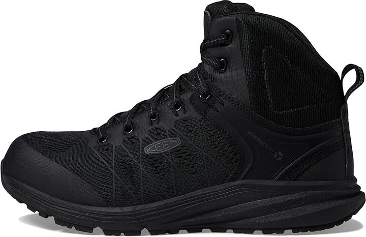 KEEN Utility Vista Energy Mid Int. Met Comp Toe Men's Shoes Black/Raven : 7.5 D - Medium, Synthetic/Textile - Image 5