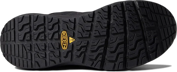 KEEN Utility Vista Energy Shift ESD (Comp Toe) Men's Shoes Black/Black : 9.5 EE - Wide, Synthetic/Textile - Image 3