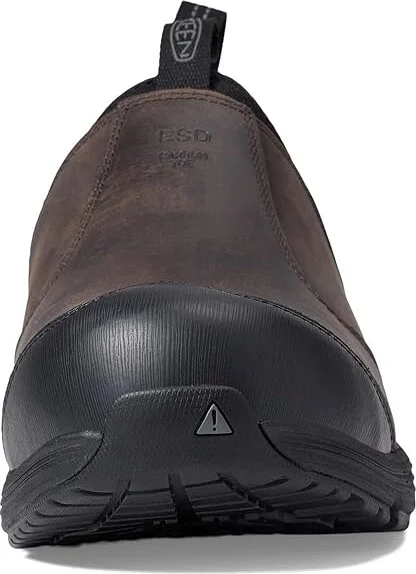 KEEN Utility Vista Energy+ Shift ESD (Comp Toe) Men's Shoes Coffee Bean/Black : 7.5 D - Medium, Leather - Image 5
