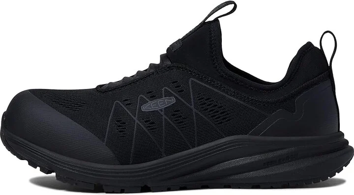 KEEN Utility Vista Energy Shift ESD (Comp Toe) Women's Shoes Black/Black : 9.5 B - Medium - Image 6