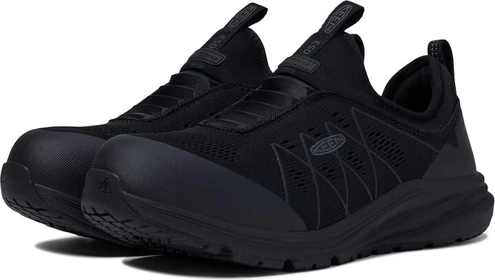 KEEN Utility Vista Energy Shift ESD (Comp Toe) Women's Shoes Black/Black : 9.5 B - Medium