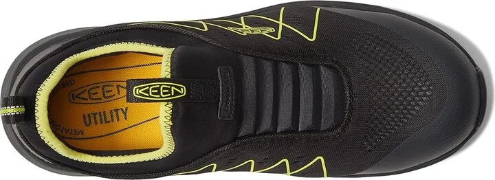 KEEN Utility Vista Energy Shift Men's Shoes Black/Evening Primrose : 9 EE - Wide - Image 2