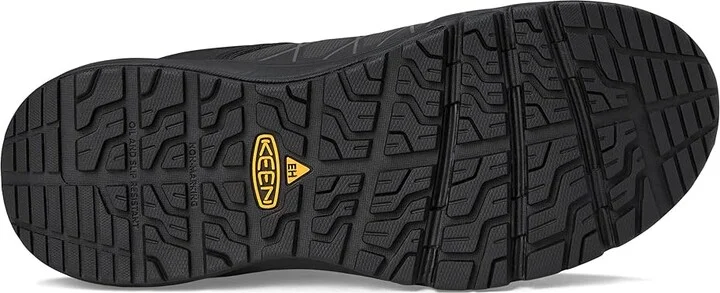 KEEN Utility Vista Energy XT Work Sneaker INT MET (Carbon Toe) Men's Industrial Shoes Black/Magnet : 7.5 D - Medium, Synthetic/Textile - Image 3