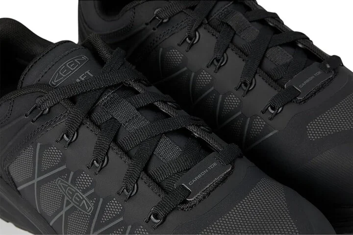 KEEN Utility Vista Energy XT Work Sneaker INT MET (Carbon Toe) Men's Industrial Shoes Black/Magnet : 7.5 D - Medium, Synthetic/Textile - Image 7