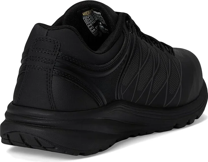 KEEN Utility Vista Energy XT Work Sneaker INT MET (Carbon Toe) Women's Industrial Shoes Black/Magnet : 9 B - Medium, Textile - Image 4