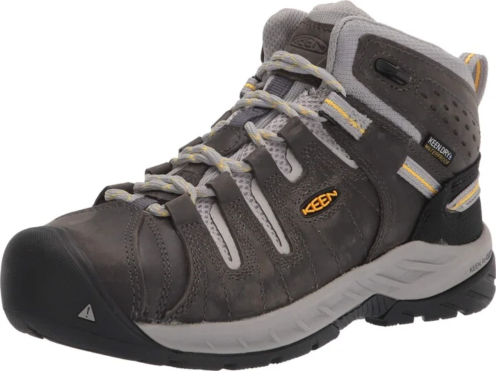 KEEN Utility Women's Flint 2 Mid Steel Toe Waterproof Work Boots Construction