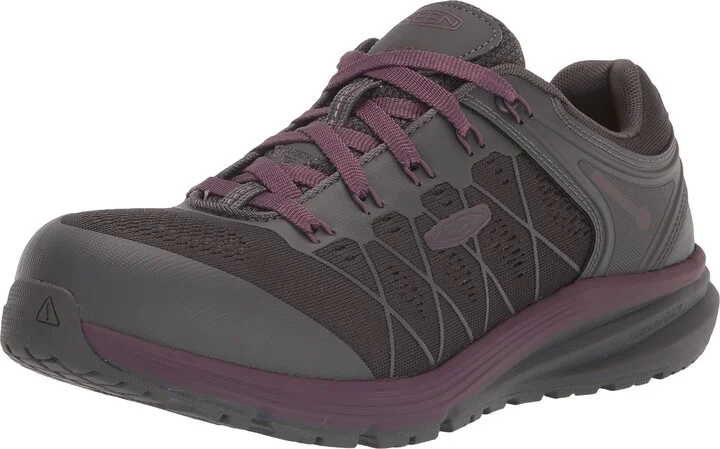 KEEN Utility Women's Vista Energy Low Height Sneakers Composite Toe ESD Work Shoes