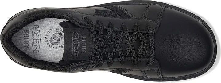 KEEN Utility WTX Kenton Work Shoe (Soft Toe) Men's Work Boots Black/Black : 7 D - Medium, Leather - Image 2