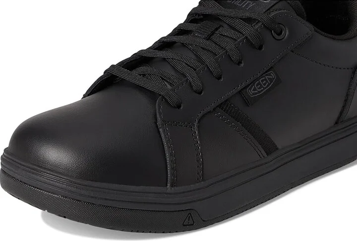 KEEN Utility WTX Kenton Work Shoe (Soft Toe) Men's Work Boots Black/Black : 7 D - Medium, Leather - Image 7