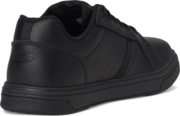 KEEN Utility WTX Kenton Work Shoe (Soft Toe) Women's Industrial Shoes Black/Black : 8 B - Medium, Leather - Image 4