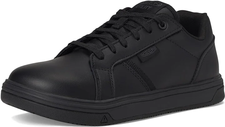 KEEN Utility WTX Kenton Work Shoe (Soft Toe) Women's Industrial Shoes Black/Black : 8 B - Medium, Leather - Image 5