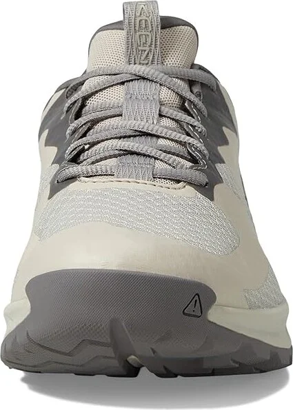 KEEN Versacore Breathable Comfortable Waterproof Men's Climbing Shoes Silver Lining/Scarlet Ibis : 8 D - Medium, Rubber - Image 3