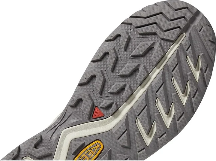 KEEN Versacore Breathable Comfortable Waterproof Men's Climbing Shoes Silver Lining/Scarlet Ibis : 8 D - Medium, Rubber - Image 6