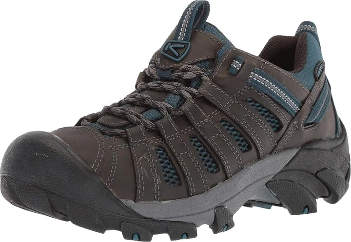 KEEN Voyageur Men's Shoes Alcatraz/Legion Blue : 9.5 D - Medium, Leather/Synthetic - Image 2