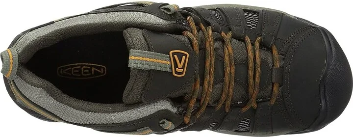 KEEN Voyageur Men's Shoes Black Olive/Inca Gold : 15 D - Medium, Leather/Synthetic - Image 3