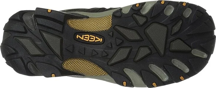KEEN Voyageur Men's Shoes Black Olive/Inca Gold : 15 D - Medium, Leather/Synthetic - Image 4