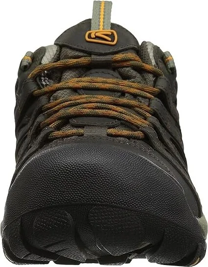 KEEN Voyageur Men's Shoes Black Olive/Inca Gold : 15 D - Medium, Leather/Synthetic - Image 6