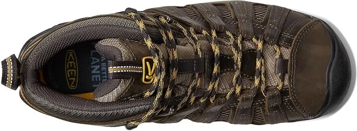 KEEN Voyageur Mid Men's Hiking Boots Raven/Tawny Olive : 7 D - Medium, Leather/Synthetic - Image 3
