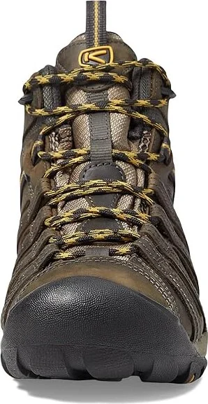 KEEN Voyageur Mid Men's Hiking Boots Raven/Tawny Olive : 7 D - Medium, Leather/Synthetic - Image 4