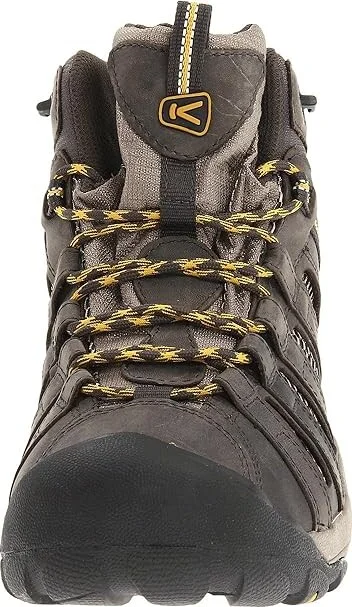 KEEN Voyageur Mid Men's Hiking Boots Raven/Tawny Olive : 7 D - Medium, Leather/Synthetic - Image 6