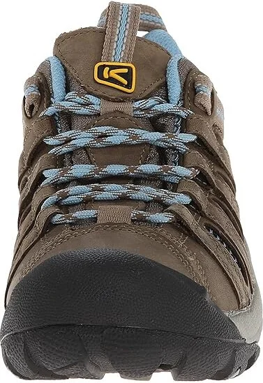 KEEN Voyageur Women's Shoes Brindle/Alaskan Blue : 8 B - Medium, Leather - Image 6