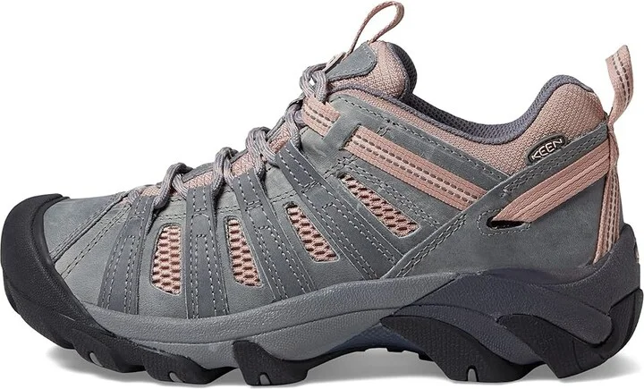 KEEN Voyageur Women's Shoes Drizzle/Fawn : 5.5 B - Medium, Leather - Image 6