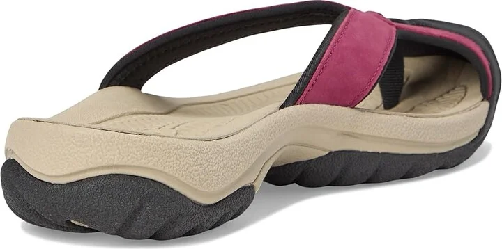 KEEN Waimea TG Women's Shoes Beaujolais : 10.5 B - Medium, Leather - Image 4