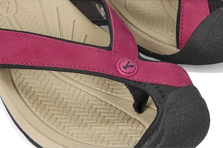 KEEN Waimea TG Women's Shoes Beaujolais : 10.5 B - Medium, Leather - Image 7